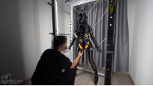 ぶらさげるのラテックス人形
